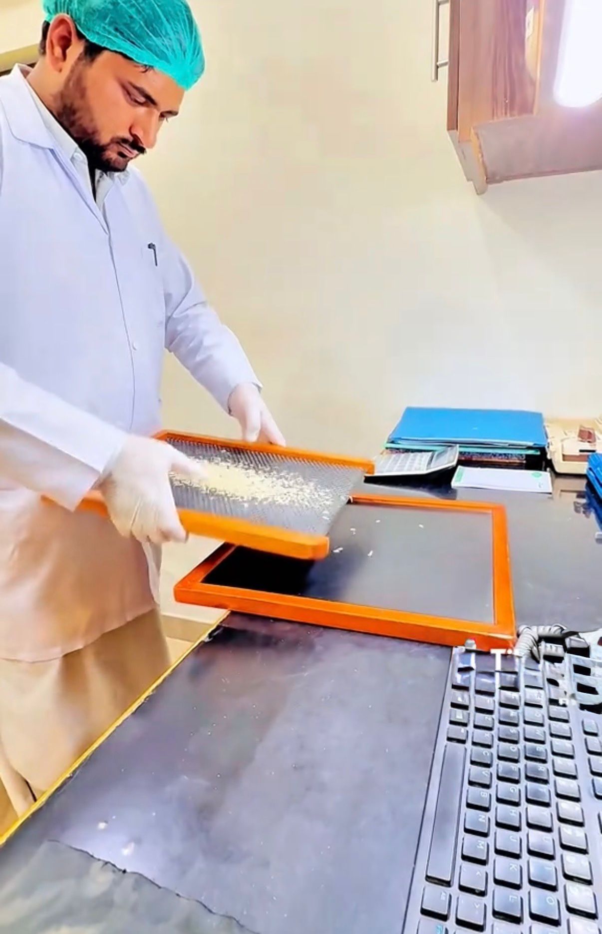 Grain measurement — quality lab